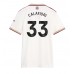 Arsenal Riccardo Calafiori #33 Tredje matchtröja Dam 2025-26 Kortärmad Billigt